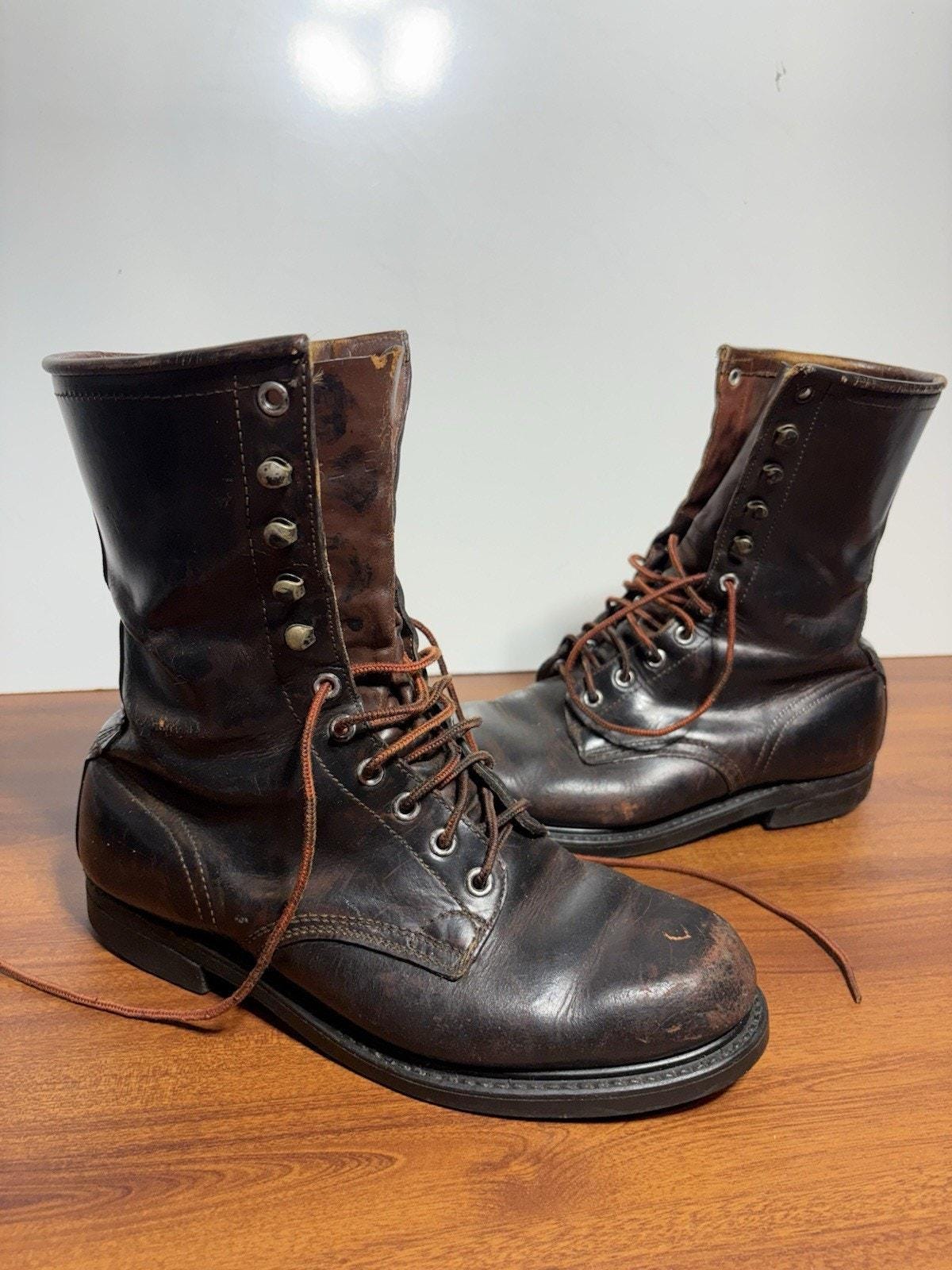 1960s combat boots - Etsy 日本