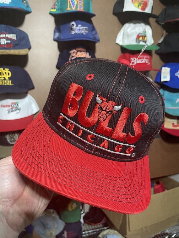 Vintage 90s NBA Chicago Bulls Youngan Snapback Ha… - image 6