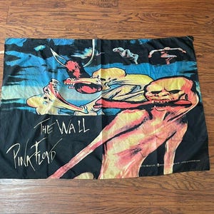 Tapiz de pared vintage de Pink Floyd, 42 x 30, con fecha de 2000, Winterland Flaws