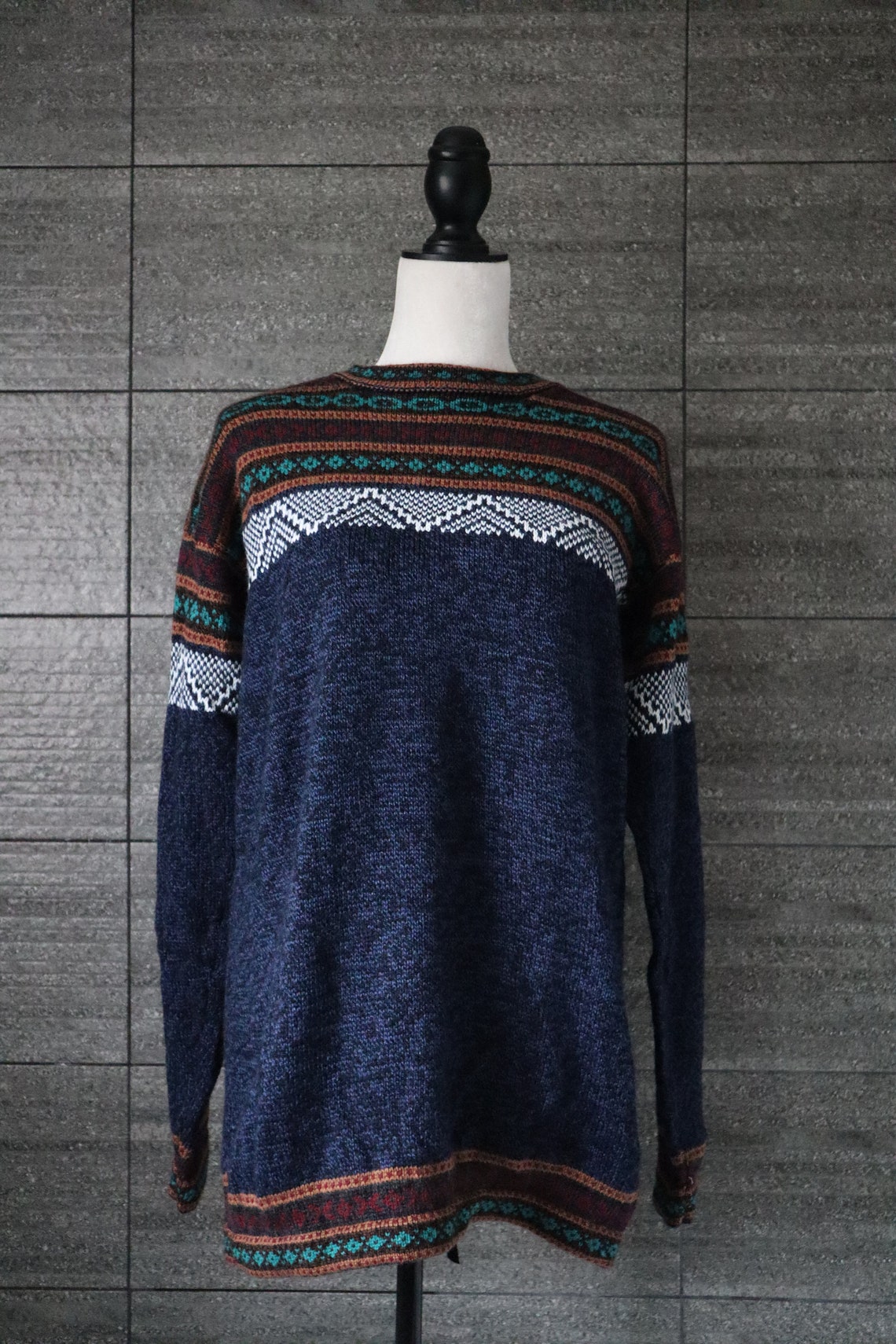 Alpaca Wool Jumper. Handmade Alpaca Sweater. Hand Knitted | Etsy
