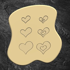 Heart cookie cutters NEW with ejector cookie cutter image 3