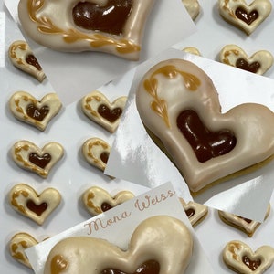 Heart cookie cutters NEW with ejector cookie cutter image 2