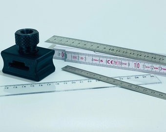 Universal measuring ruler for folding rule and various drywall rulers