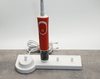Oral b Zahnbürstenhalterung kompatibles Zubehör mit Aufnahme für die Ladestation aus PETG