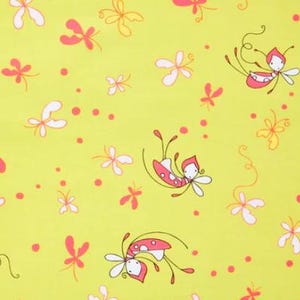 Butterfly Dance Butterflies by Riley Blake Designs 1/2 Yard 100% Designer Cotton by Designs by Cinderberry Stitches C3890-GREEN
