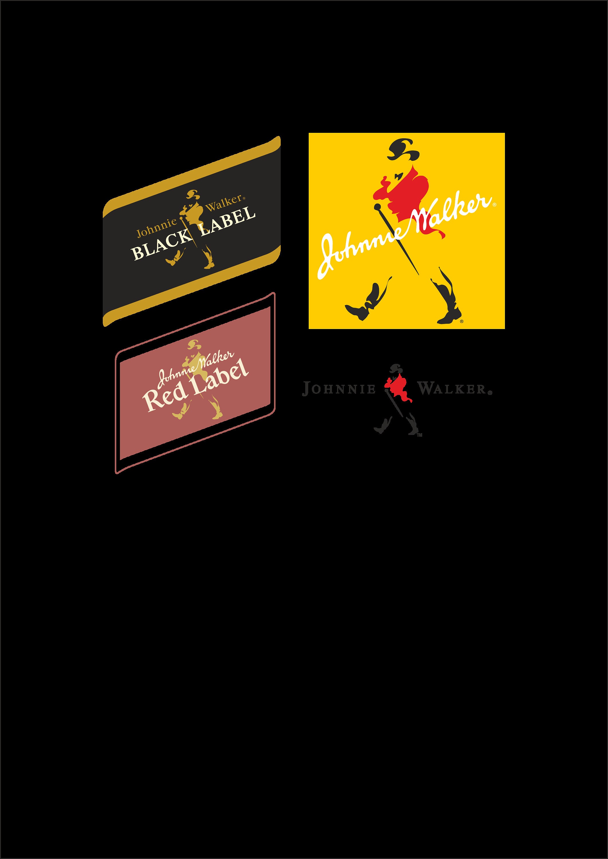 Johnnie Walker SVG, Cricut Svg, Red Label, Black Label Svg, Johnnie