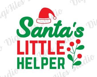 Jultomtens lilla hjälpare SVG, PNG, jultomtedesign