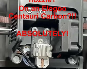 Elegoo Centauri Carbon Nozzle Adapter – Bambu A1/H2 Quick-Change