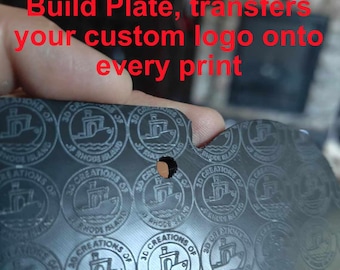 Custom Logo PEI 3D Printer Build Plate: Your Signature Branding Transfers to Every Print