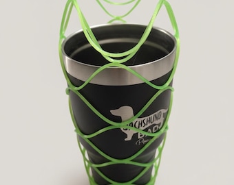 Flexible TPU Drink Carrier BOGO – Flat Coaster Expands Into Cup‑Holding Net Gadget EDC