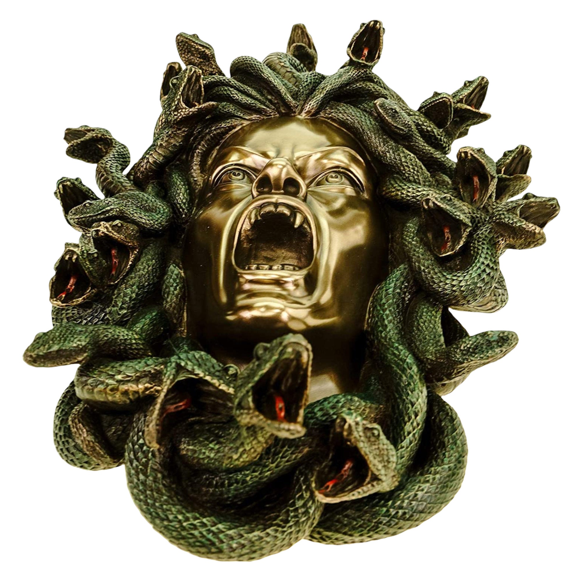 Medusa, the Greek Snake-Haired Gorgon” Wall Sculpture - QL176111