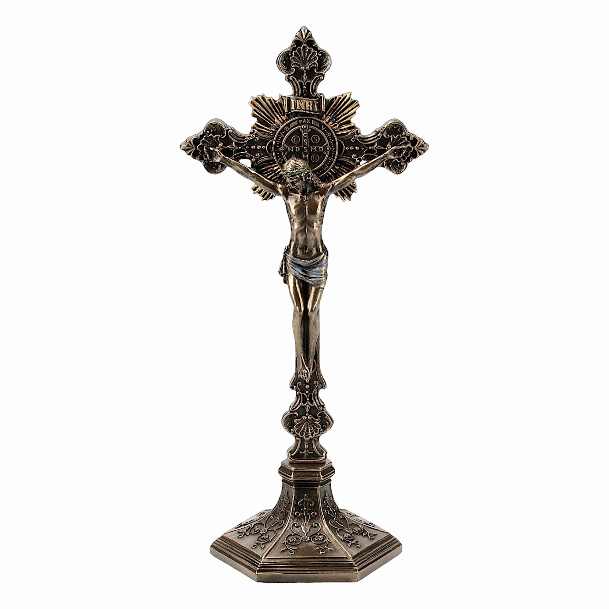 Katholische Tischkreuz-Ornamente, katholischer Stil, Dekoration