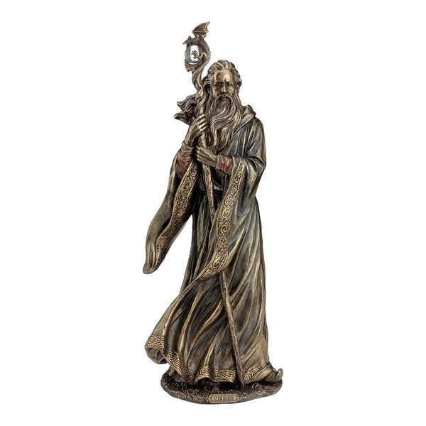 Large Wizard Statue Etsy