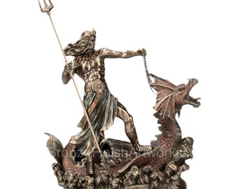 Bronze Figurine of Demon Chort with Trident Bronze Figurine of Demon Chort with Trident