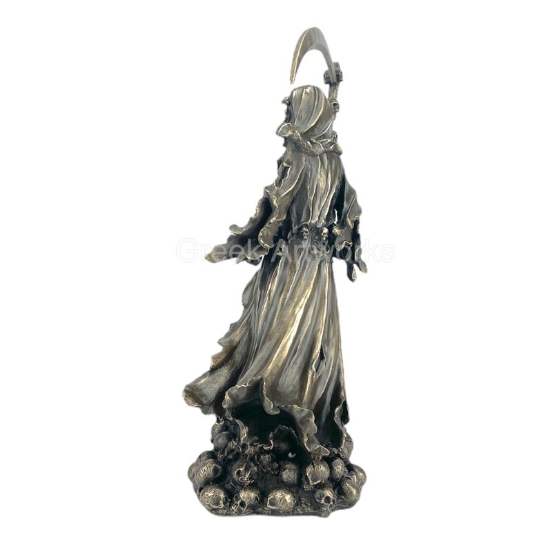 Charon With Scythe Ferryman of Hades Underworld Statue Sculpture Bronze ...