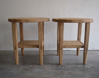 Made To Order: Set Of Two End Tables