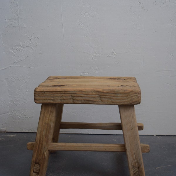 Old Wooden Stool - Etsy