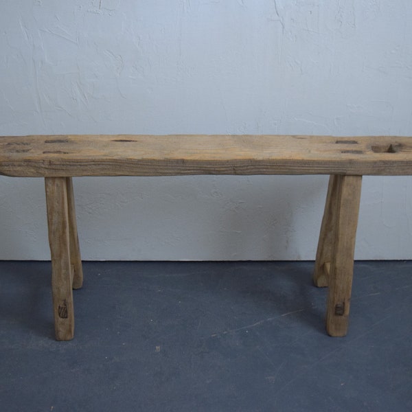 Made To Order: Slim Wooden Bench 44" Long