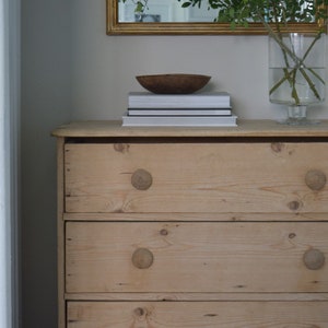 Very Old Solid Wood Antique Dresser