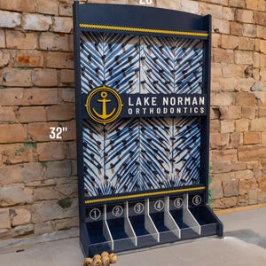 Custom Plinko Boards - Wood Plinko, Logo Plinko, Trade Show Plinko Board, Brand Activations, Tradeshow Game, Man Cave Game Engagement Games