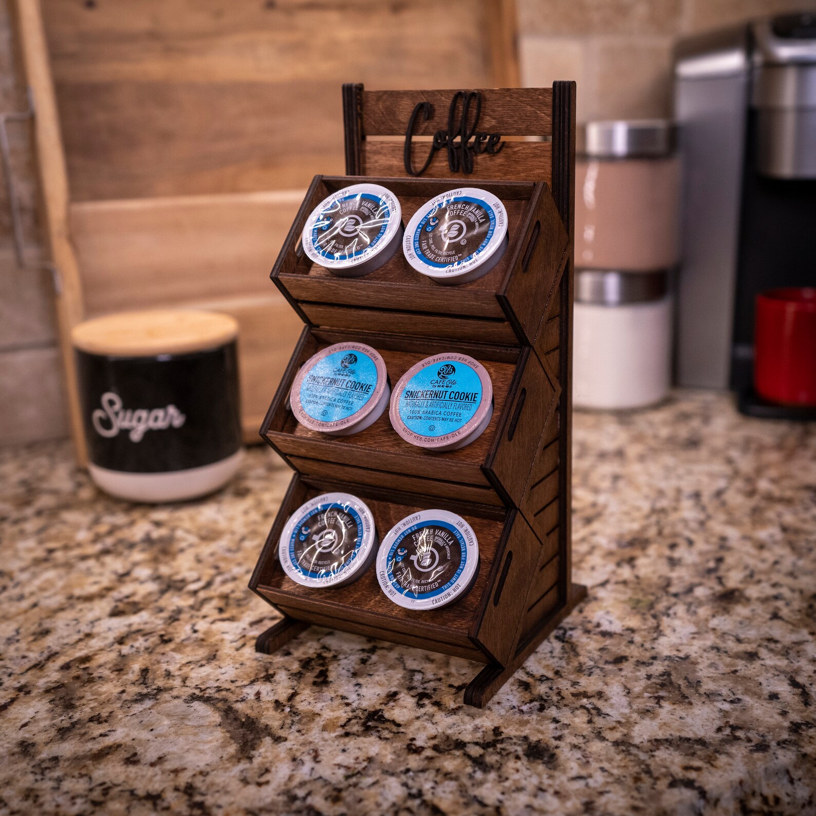 Keurig Coffee Pod Holder K Cup Stand Kitchen Décor Coffee Etsy