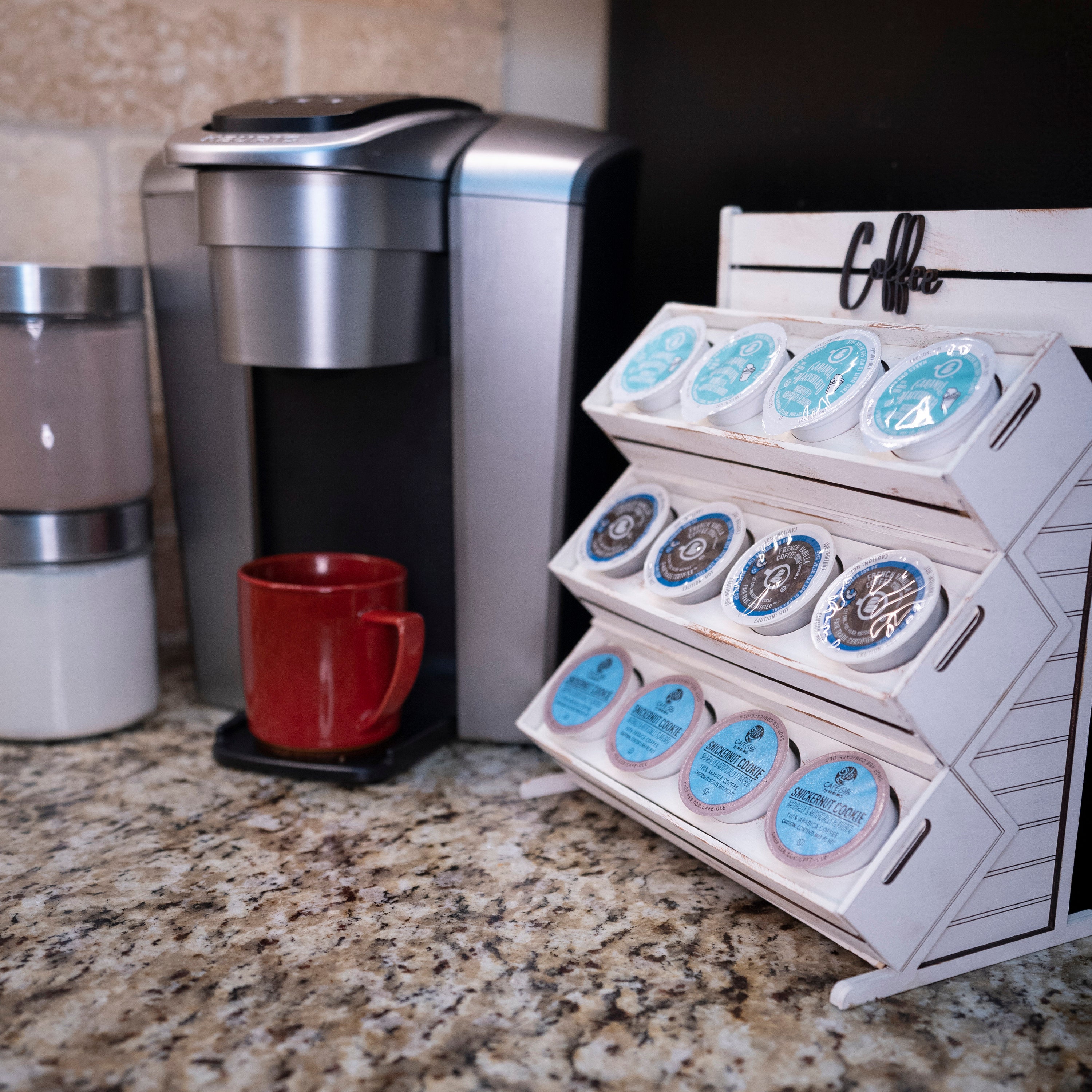 Keurig Coffee Pod Holder K Cup Stand Kitchen Décor Etsy