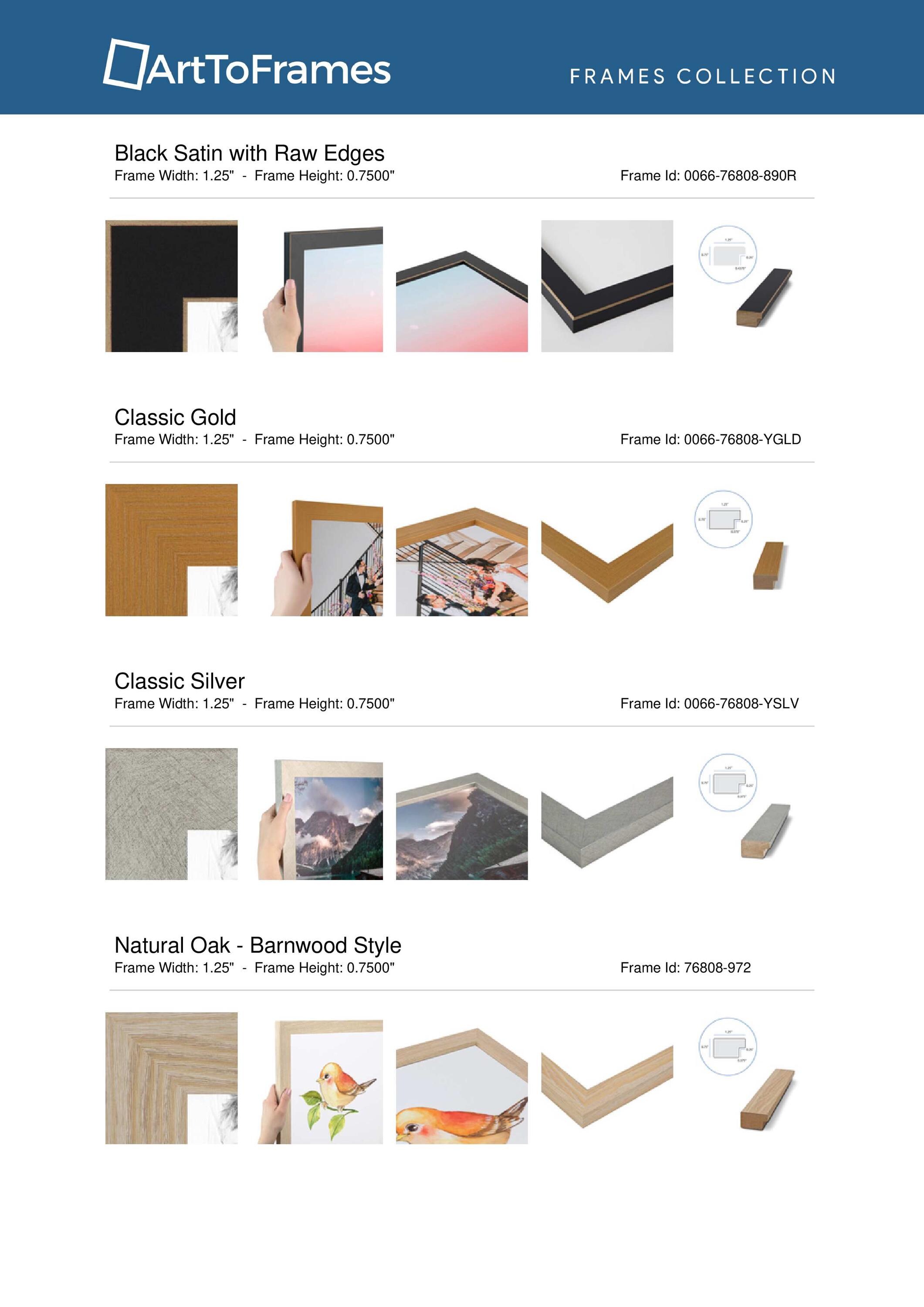 9x12 Inch Frame, Modern Picture Frame, Poster Frame, Made of MDF ...