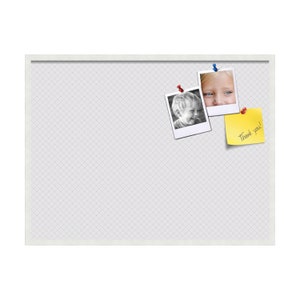 Bulletin Board, Corkboard, Pin Board, Rectangular Wall Pin Boards, Bulletin Boards For Home Office, White Framed Corkboard, PP-524-3966