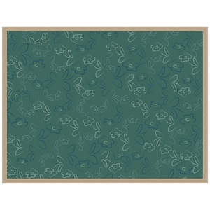 Custom 40x30 28x18 PinPix Bulletin Board with Natural Oak or Rustic Brown Frame