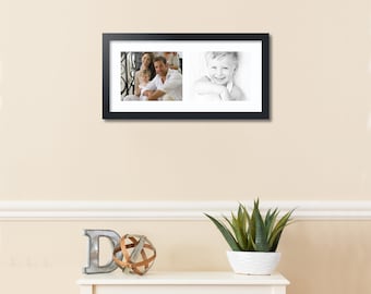 8x10 Collage Picture Frame, 10-Opening Wall Frame for Family Photos, Modern Multi-Photo Display with Plexiglass