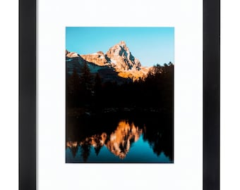 Black Square Frame, 13x13 Frame, Black Matte Frame, Frame For 9x9 Photo, Poster Frame, Photography Frame, Modern Home Decor, 3926-9x9
