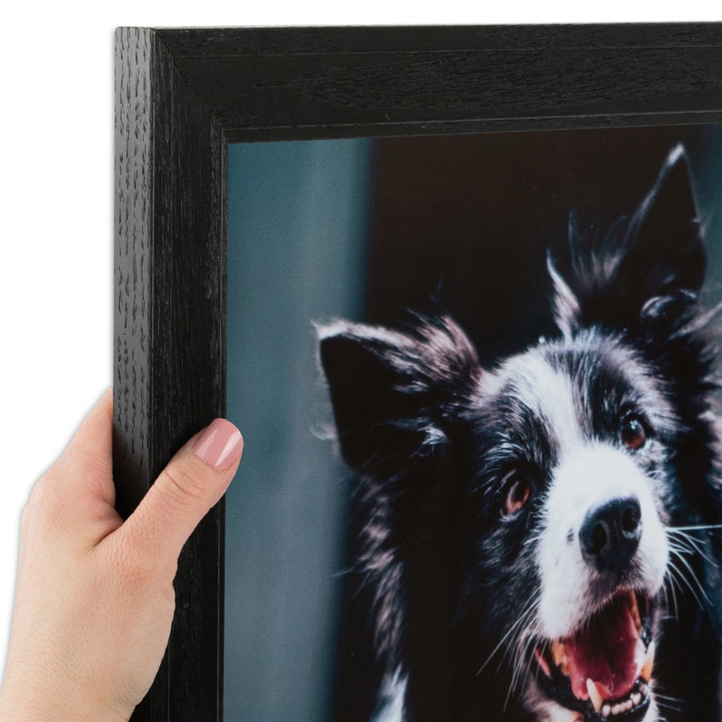 Comes with Regular Glass A49-5x7 Made of Wood ArtToFrames 5x7 Inch Modern Picture Poster Frame