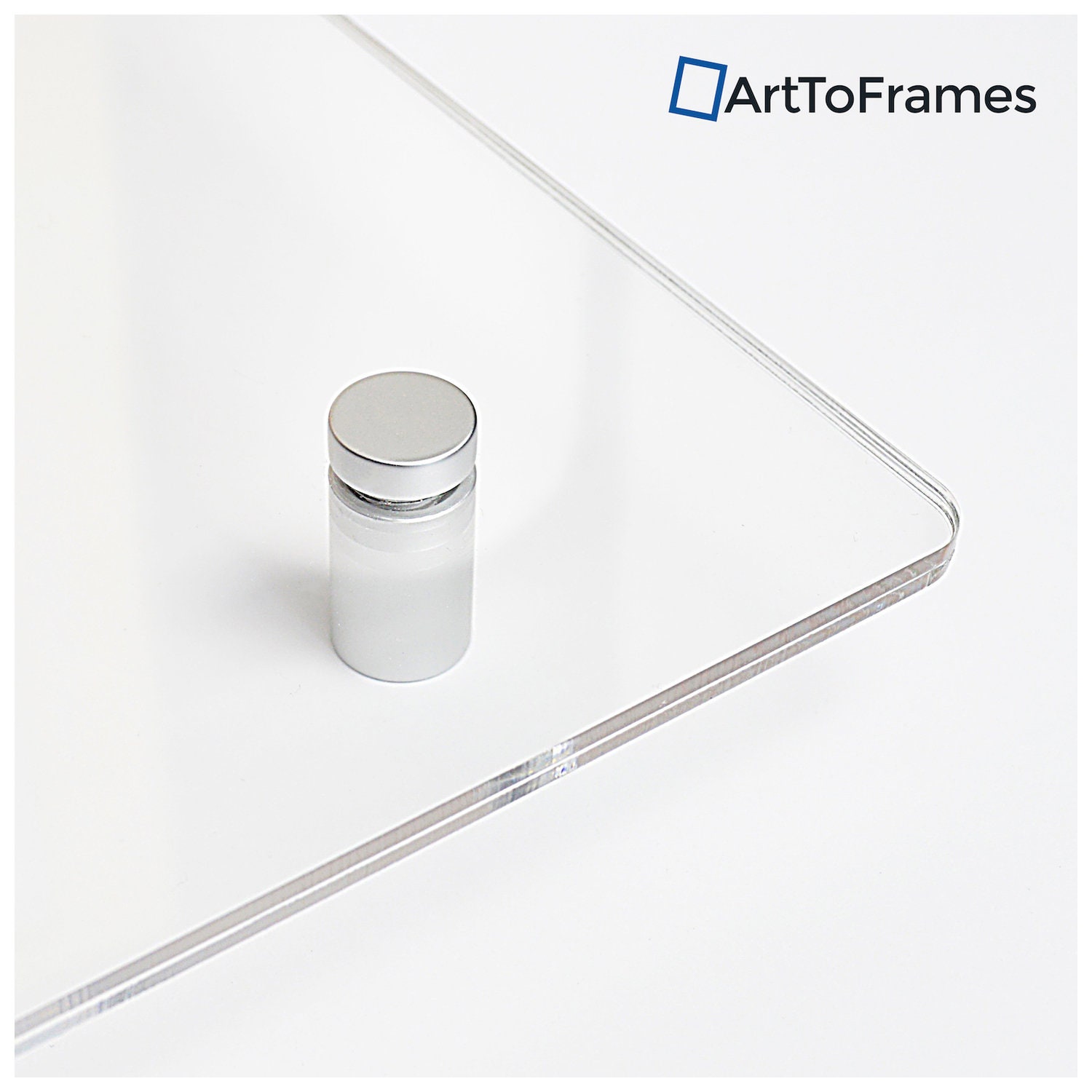 14x14 Acrylic Frame for 10x10 Photo, Floating Picture Frame, Decorative ...