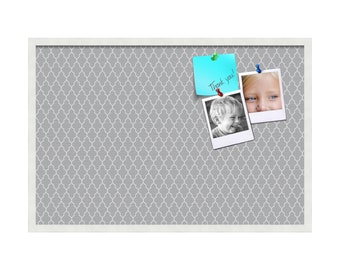Grey Cork Board, Pin Board With Frame, Decorative Board, Bulletin Board, Home Office Decor, Display ~ Multiple Sizes Available ~ PP-284-3966