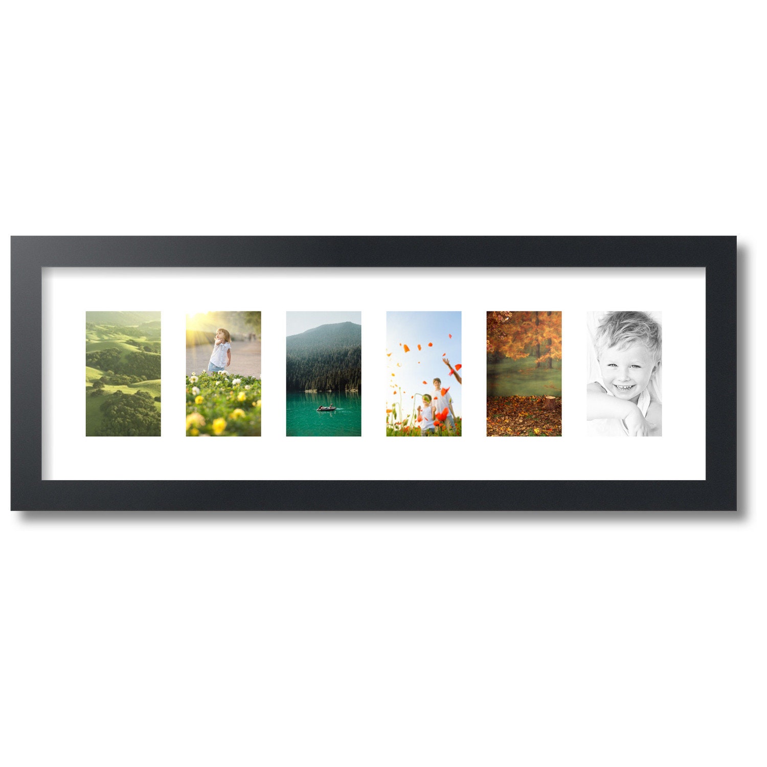 Magnetic Photo Collage Frame For Refrigerator, 15 UK | Ubuy