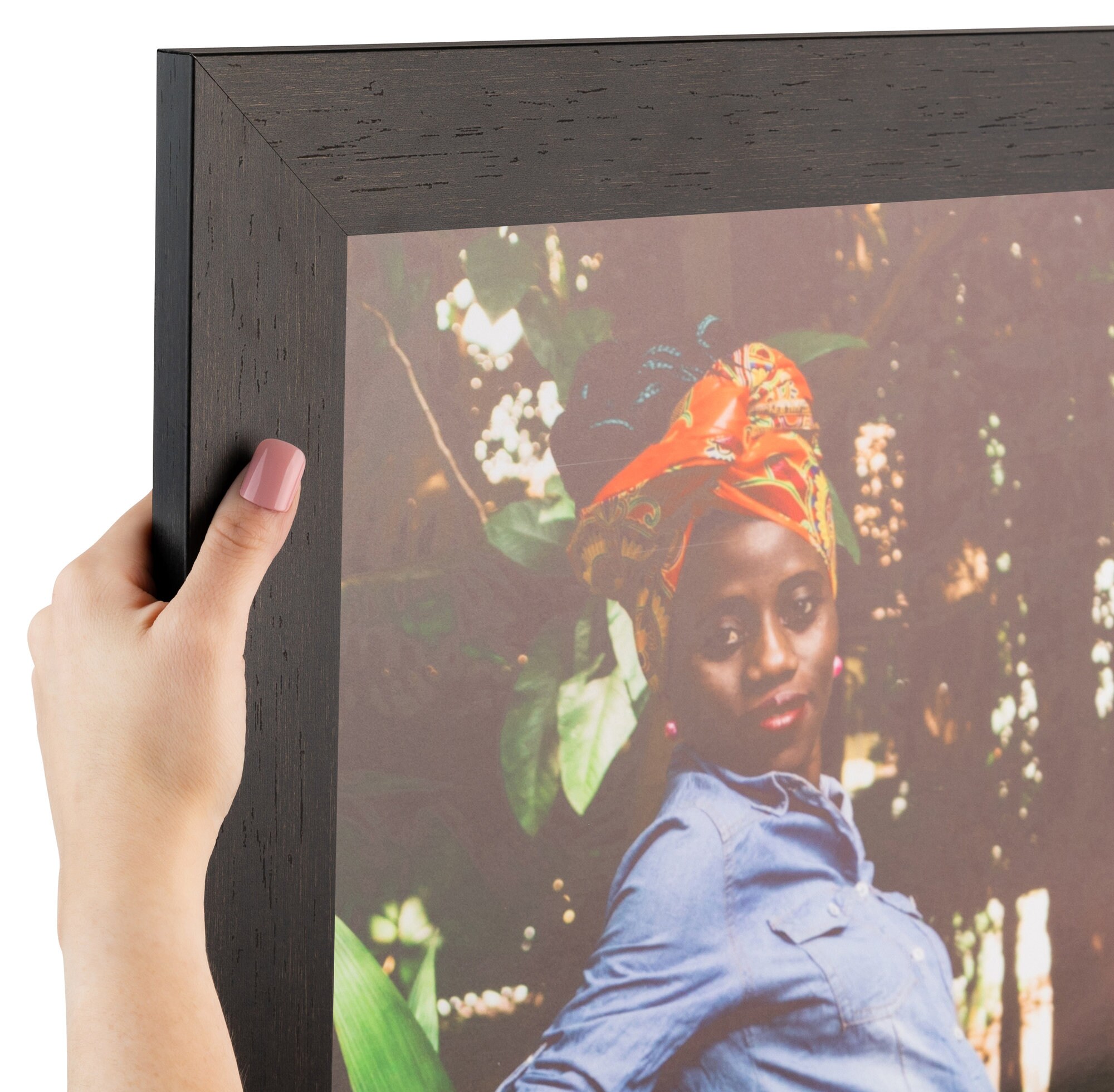 ArtToFrames Cadre pour affiche photo moderne 30 x 50 cm, en MDF, livré avec  du verre plexi 060, style contemporain A47-12 x 18 -  Canada
