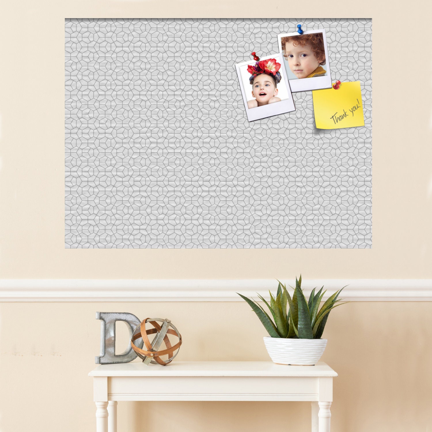 Modern Cork Board Bulletin Board Pin Board School Board Etsy