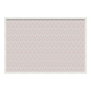 White And Pink Cork Board, Framed Corkboard, Girly Pinboard, Decorative Cork Board, PinPix Cork Board, Memo Board, Girl Room, PP-1600-3966