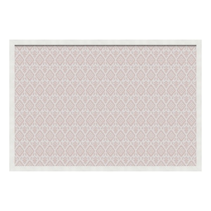 White And Pink Cork Board, Framed Corkboard, Girly Pinboard, Decorative Cork Board, PinPix Cork Board, Memo Board, Girl Room, PP-1600-3966