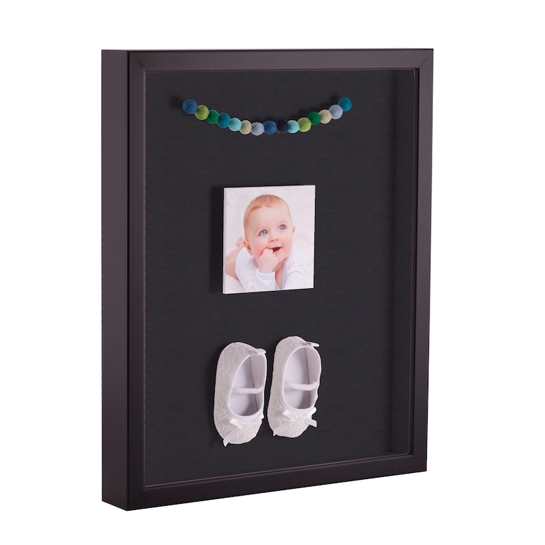 Custom Size Shadow Box, Black Shadow Box Frame, Wall Shadow Box, Wall Mounted Shadowbox, Shadowbox Frame, Modern Shadow Box, Birthday Gift image 1