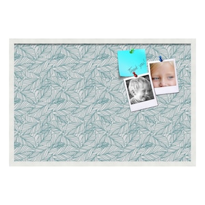 Bulletin Board, Framed Corkboard, Decorative Pinboard, Bulletin Board For Girls, Cork Board With Frame, Message Board, PP-1876-3966
