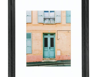 28x40 Frame, Frame For 24x36 Photo, Matted Frame, Custom Picture Frame, MDF Poster Frame, Modern Frame, 60+ Mat Color Options, 4083-24x36