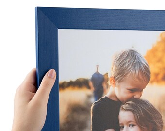 ArtToFrames Gold 8.5x8.5 Inch and Blue 30x45 CM Picture frames