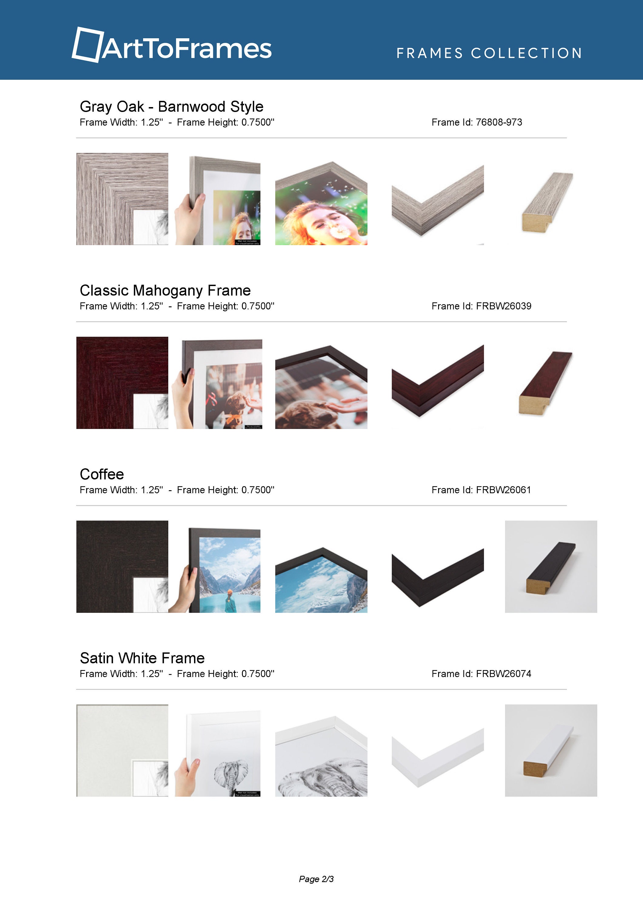 Arttoframes 12x32 Modern Picture Frame, Poster Frame, Made of MDF ...