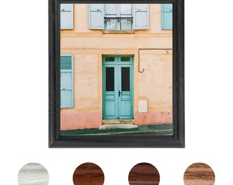 11x14 Picture Frame, Modern Poster Frame for Wall Art, Custom Color Photo Frame