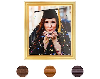 ArtToFrames 28x40 Traditional Picture Frame, Poster Frame, Made of Wood, Available in 4 Colors (2WOM-81375-28x40)