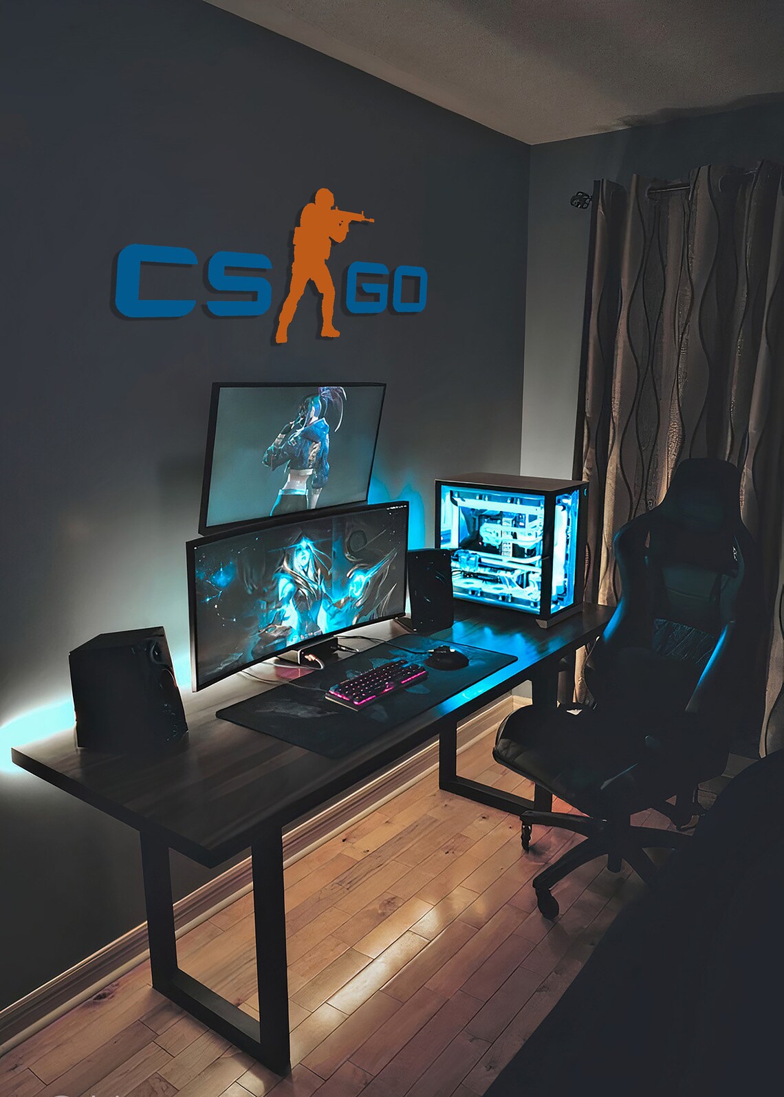 Cs Go Wall Hangings, Counter-strike: Global Offensive, Gaming Room ...