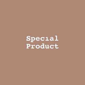 May include: A solid brown background with the words "Special Product" in white, bold, sans-serif font. The text is centered and takes up a significant portion of the image.