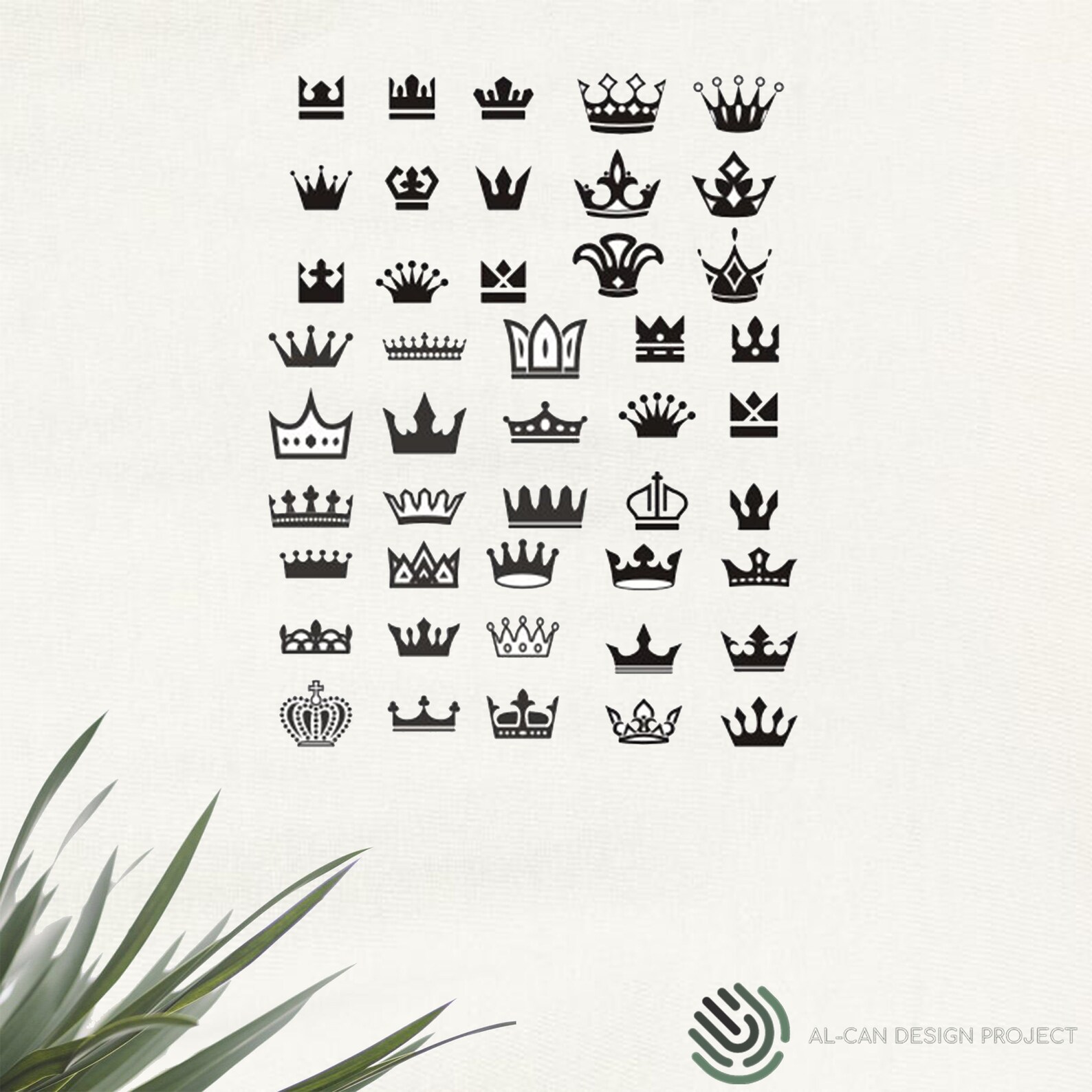 Crown Symbol King Symbol Digital Printing Digital Files Etsy Singapore