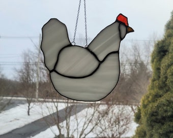 Opvallende glas-in-lood zonvanger